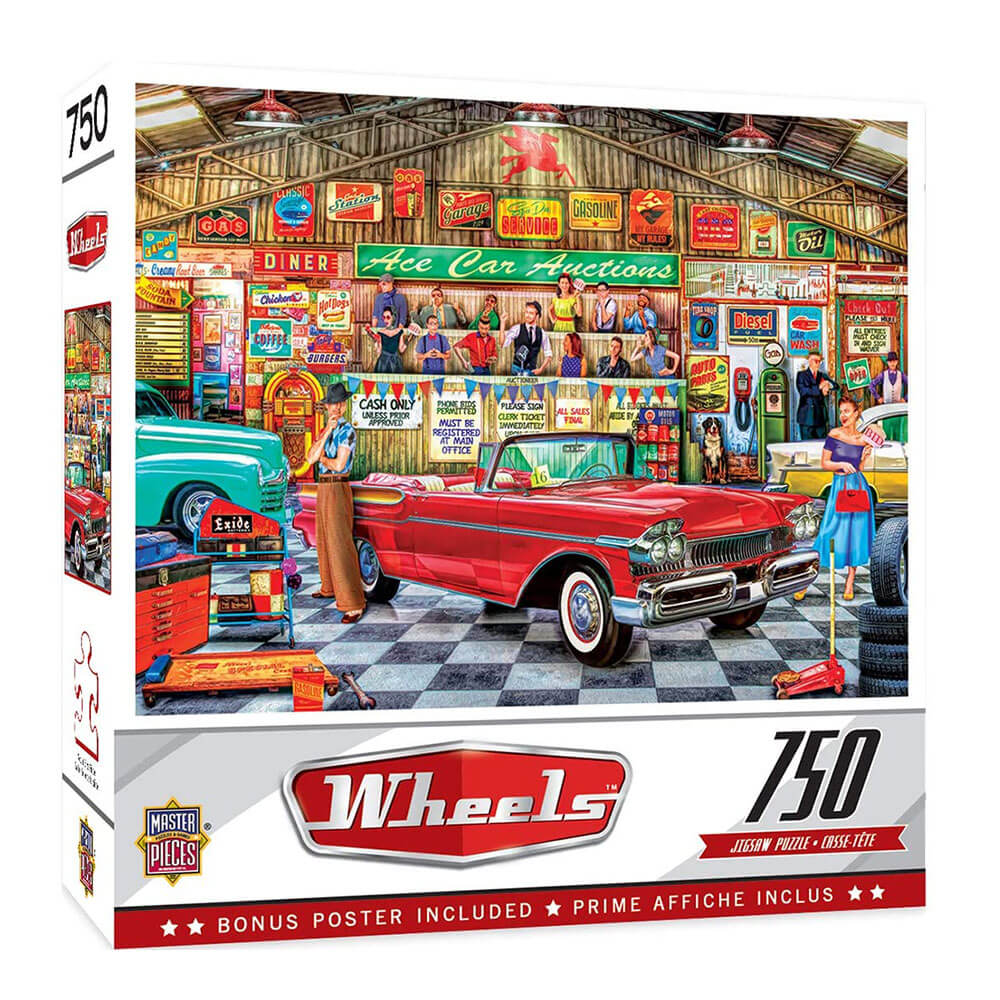 MP Wheels Puzzle (750 PCs)