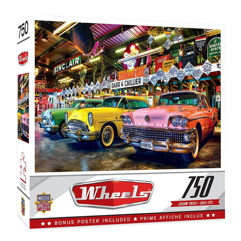 MP Wheels Puzzle (750 PCs)