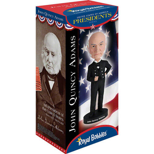 Bobblehead John Quincy Adams 8" Figure