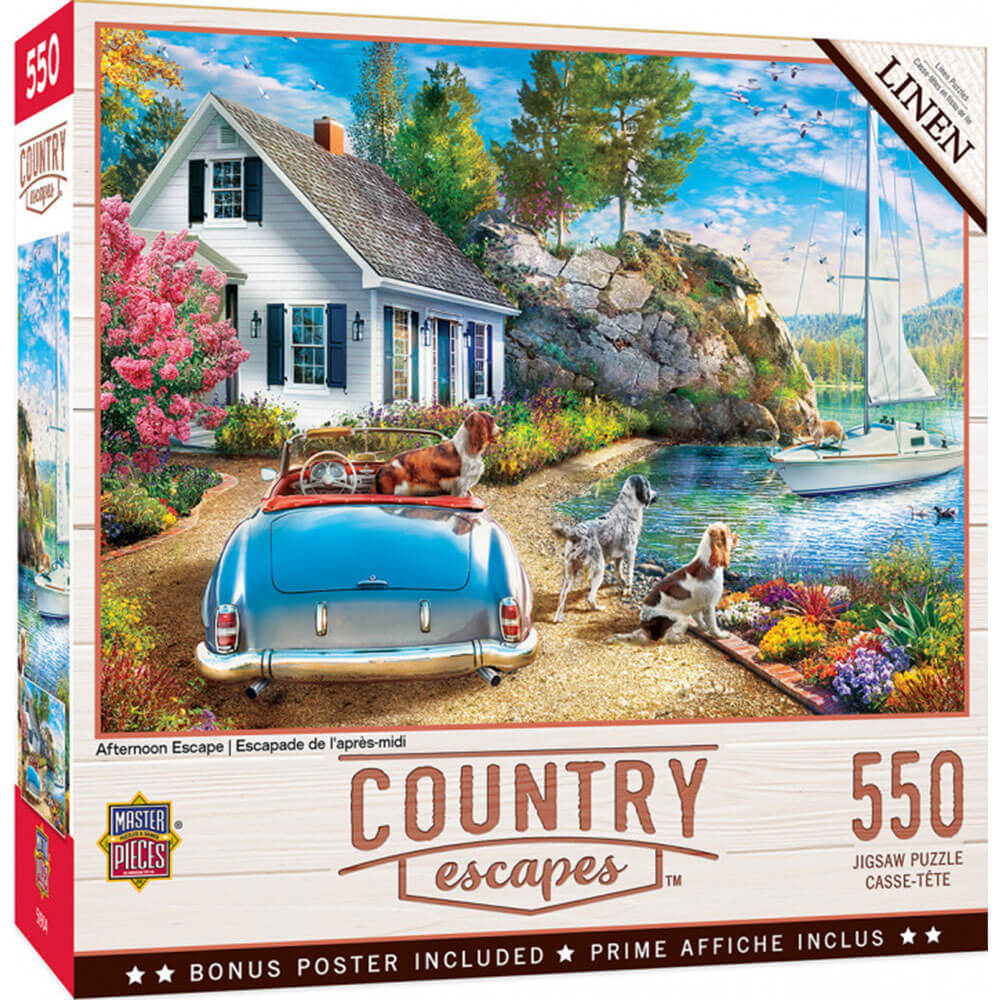 Masterpieces Country échappe à 550pc Puzzle