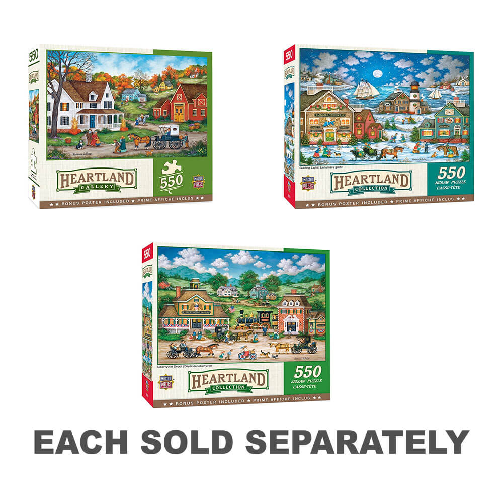 MasterPieces Heartland 550pc Puzzle