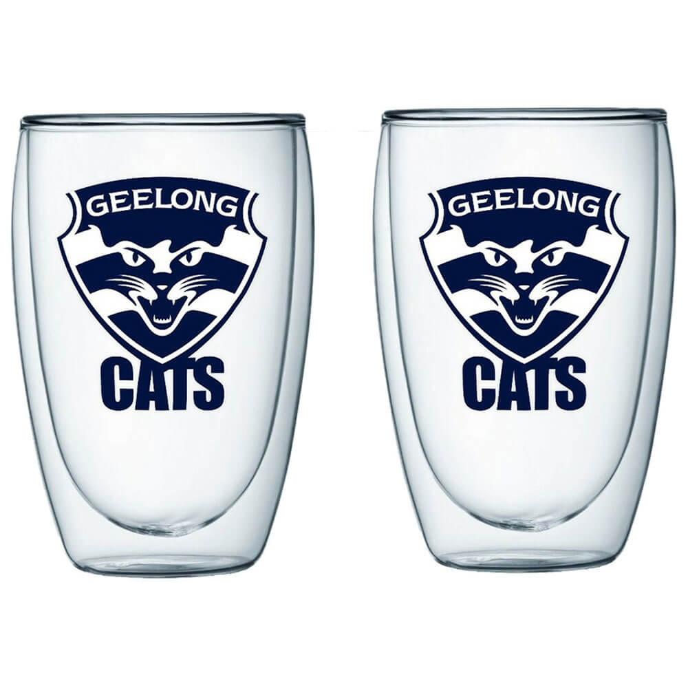 AFL Double Walled Glasses Set of 2