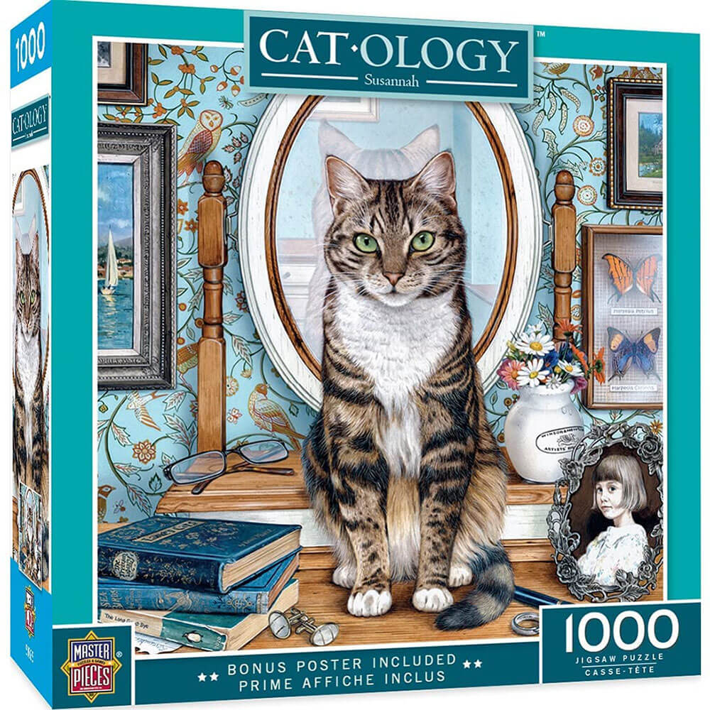 Masterpieces Puzzle Cat-Fology 1000pc