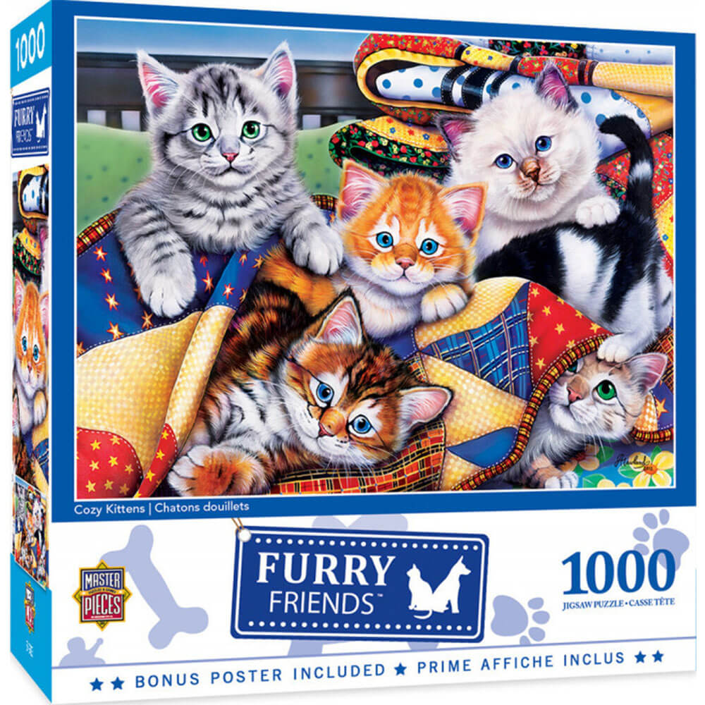 Masterpieces Furry Friends 1000pc Puzzle