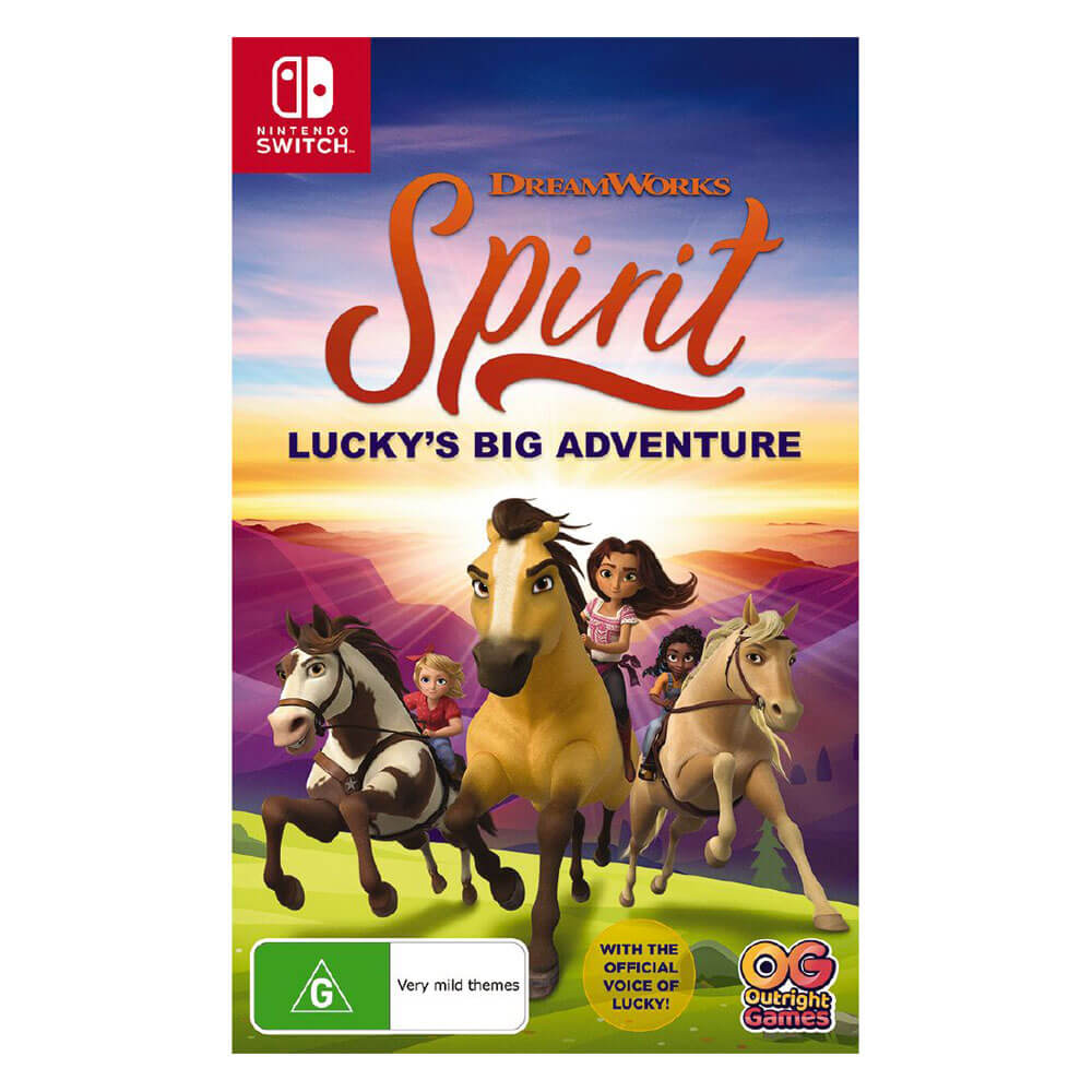 DreamWorks Spirit Lucky's Big Adventure Video