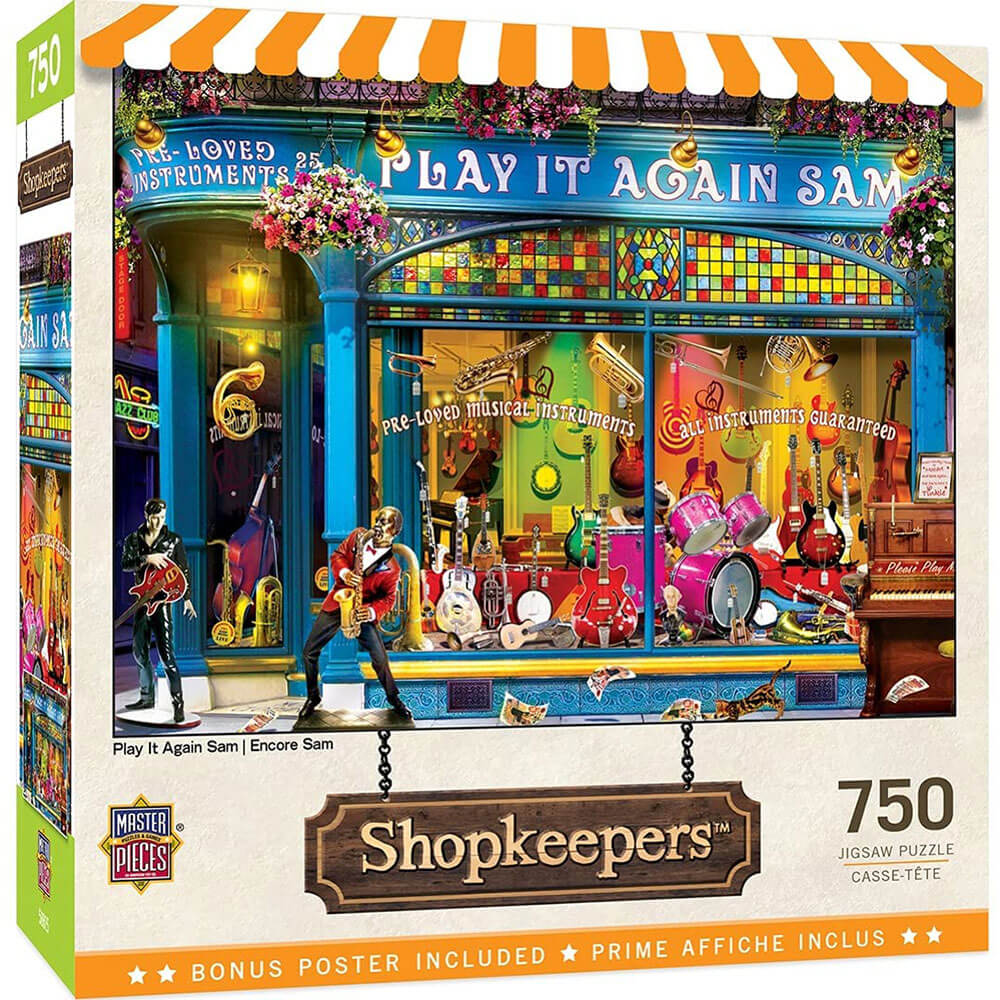 Masterpieces Shopkeepers 750pc rompecabezas