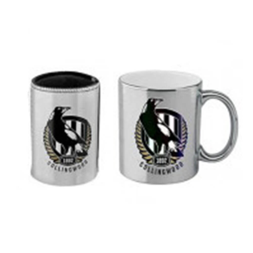 AFL Metallic Coffee Mug & Can Cooler Pack