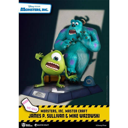 Master Craft Monsters Inc James P Sullivan & Mike Wazowski