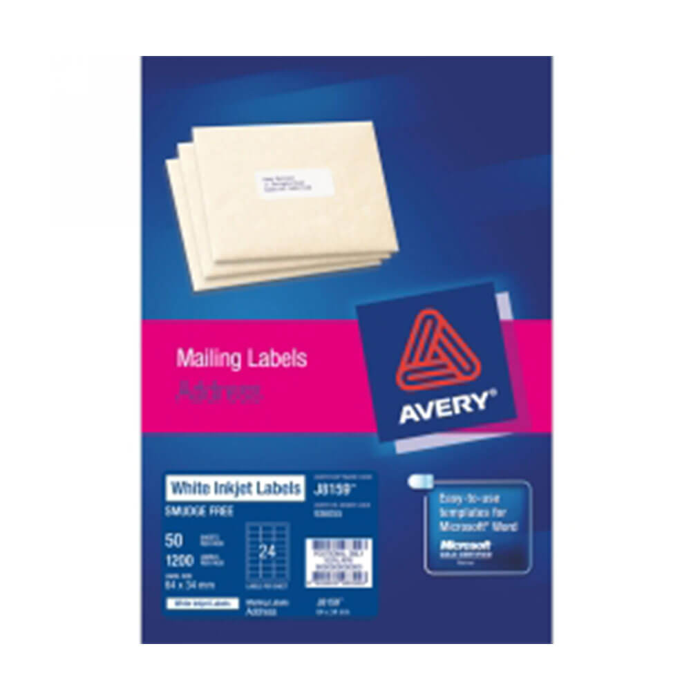 Avery Inkjet -etiket