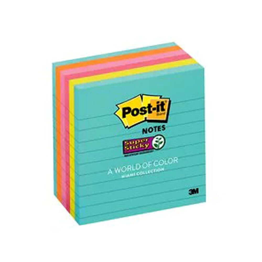 Note super appiccicose post-it 6pk