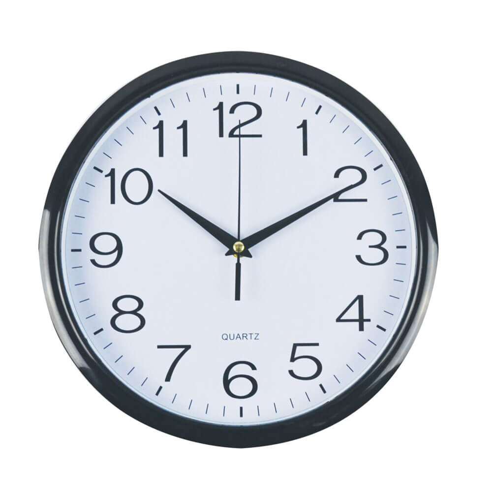 Italplast Round Clock 30cm White Face