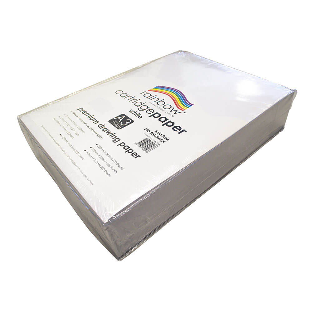 Rainbow Premium cartucho papel blanco 110 gsm