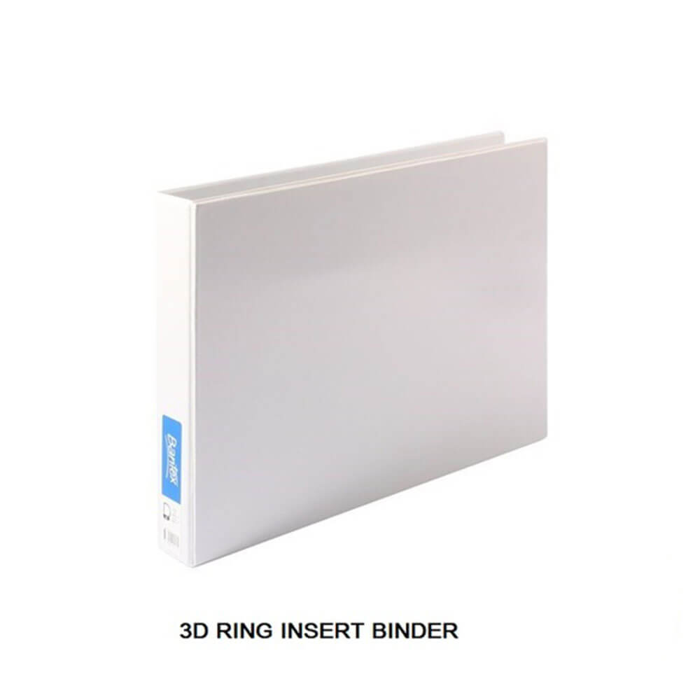 Bantex Landscape Insérer Binder blanc 38 mm A3