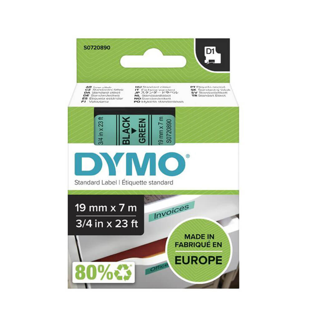 Dymo D1 Etykieta 19 mmx7m