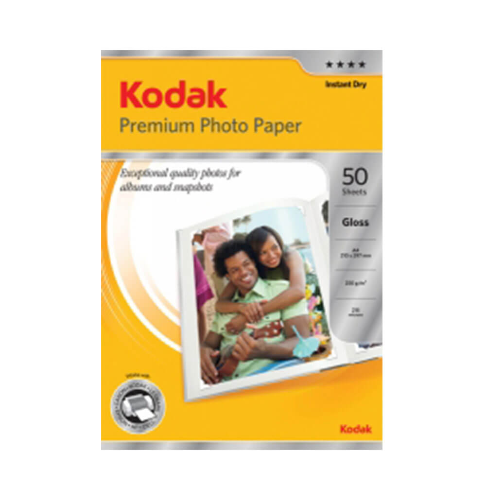 Papier photo Kodak Premium A4 (50pk)