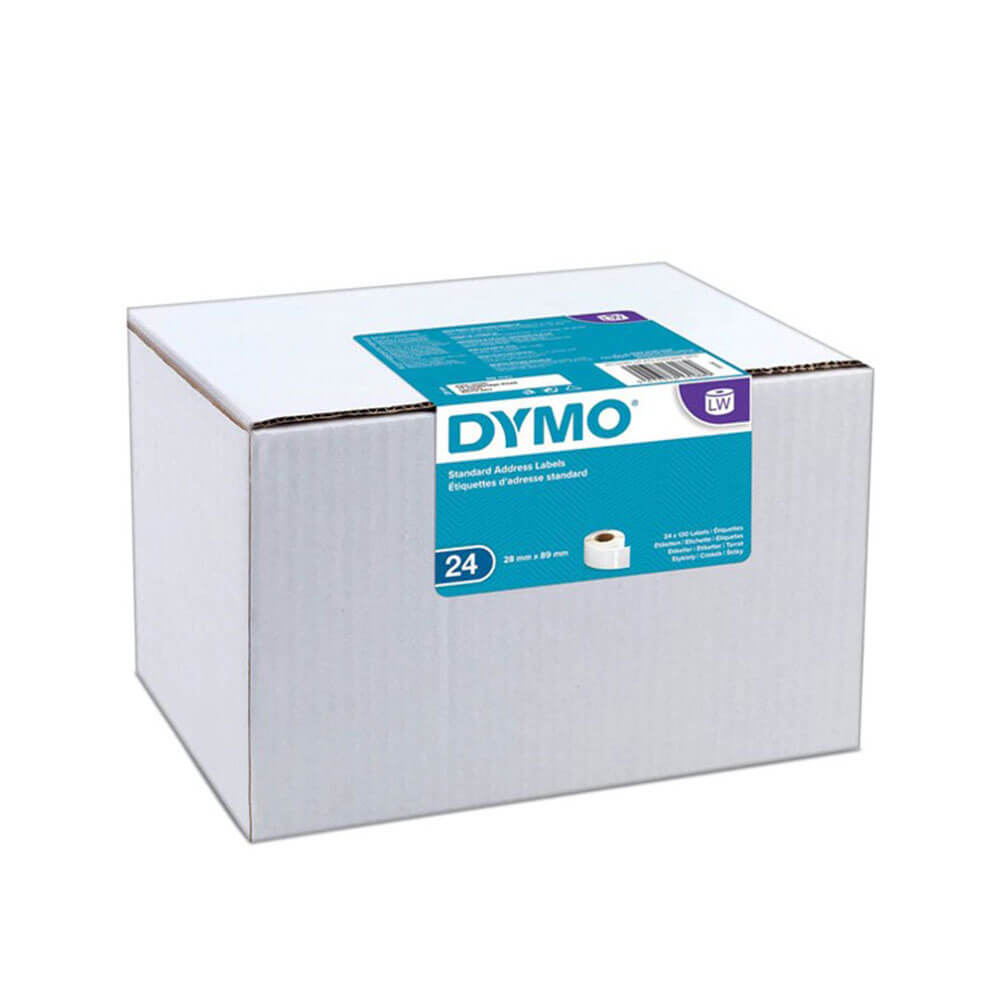 Dymo Standard Address Paper Etikett 28x89mm