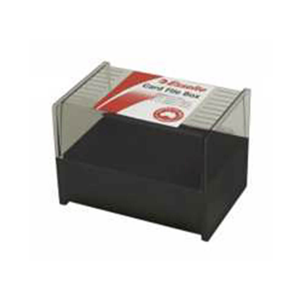 Esselte SWS System Card Box (sort)