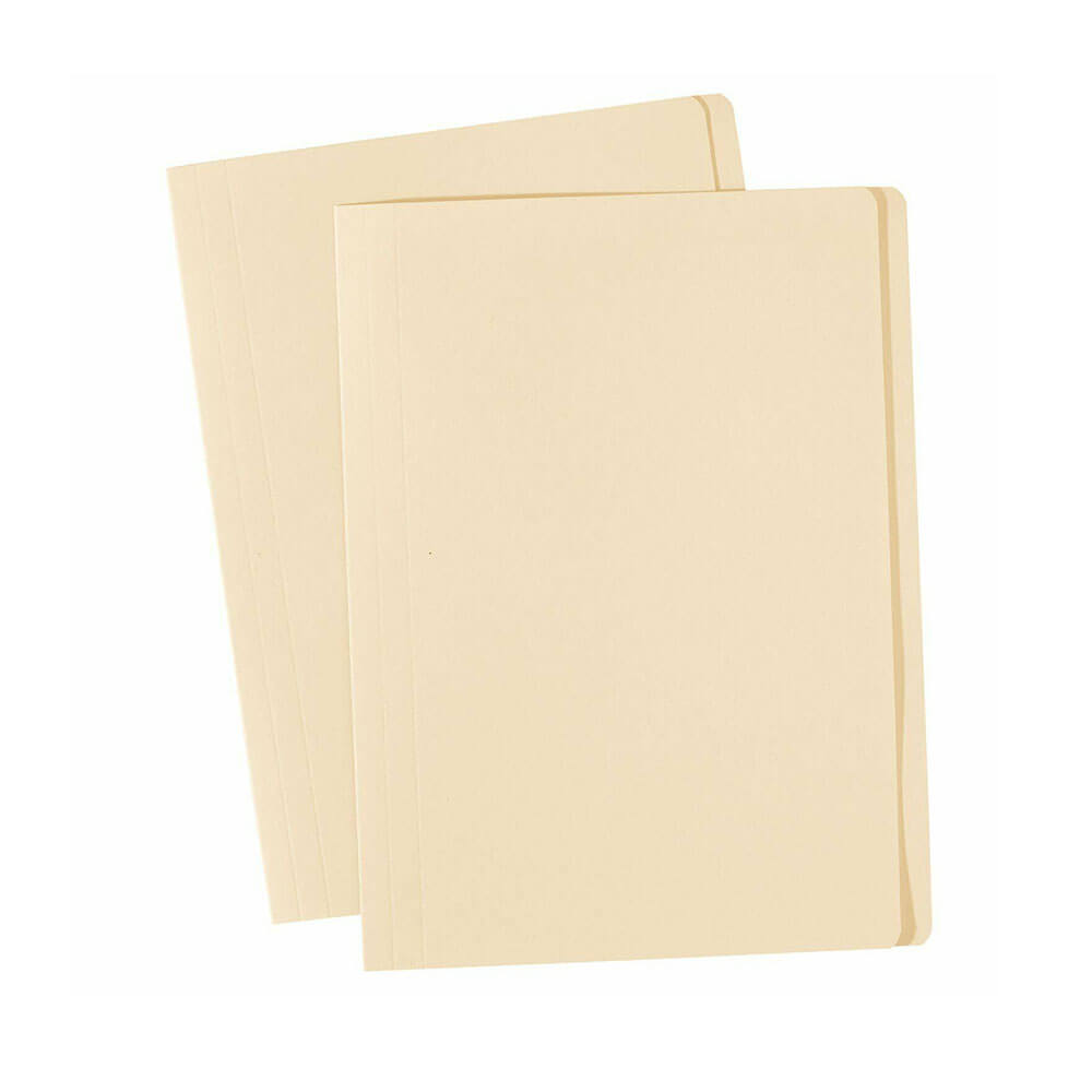 Marbig Manilla Folder A4 Buff (100pk)