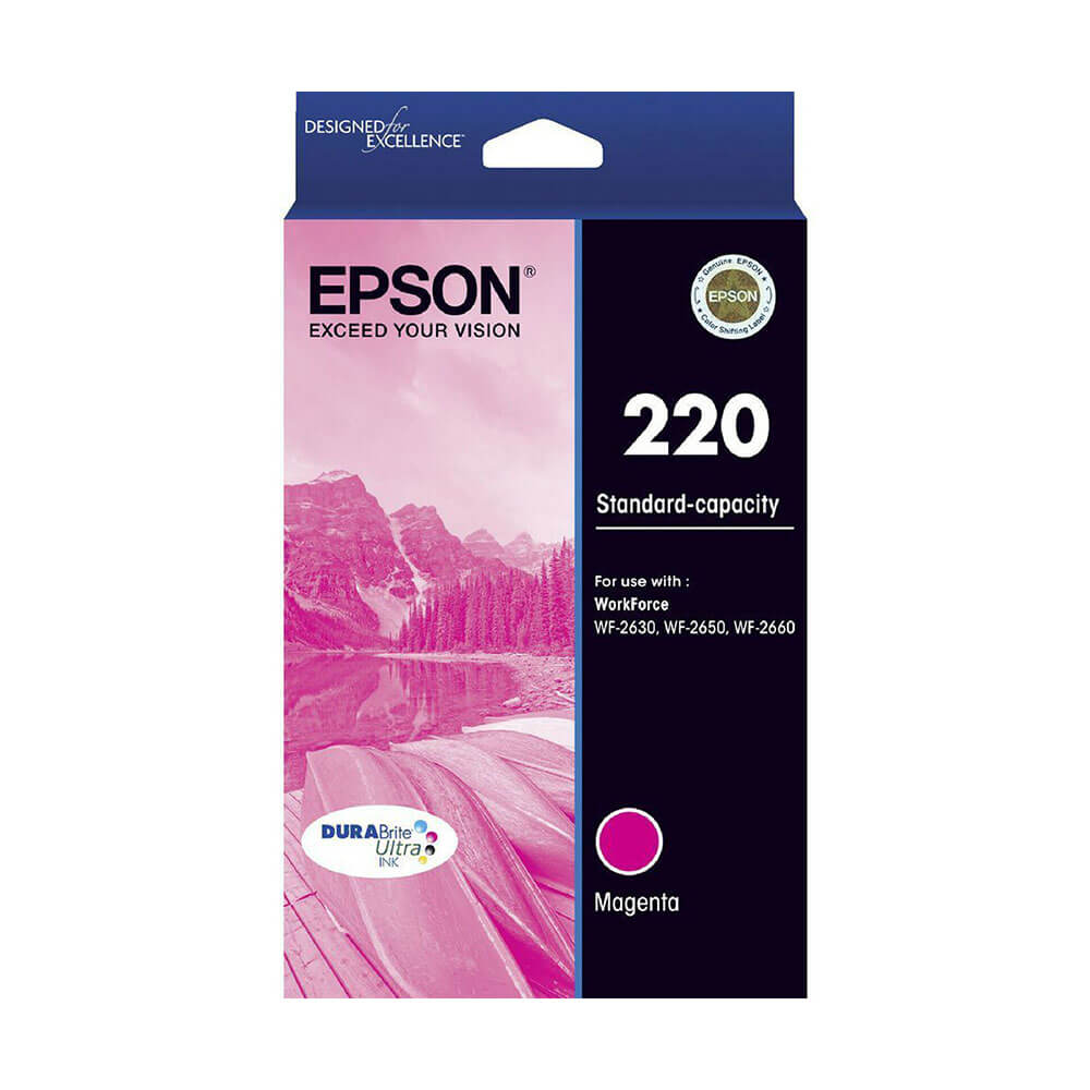 Cartucho de inyección de tinta de capacidad estándar Epson 220