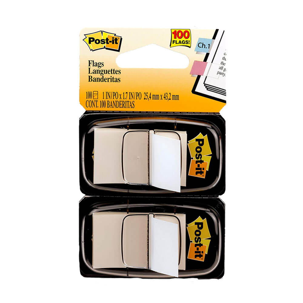 Post-it Twin Pack-flag 100stk