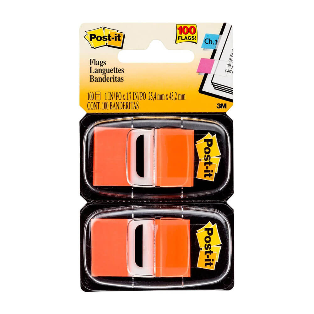 Post-it Twin Pack Flags 100st