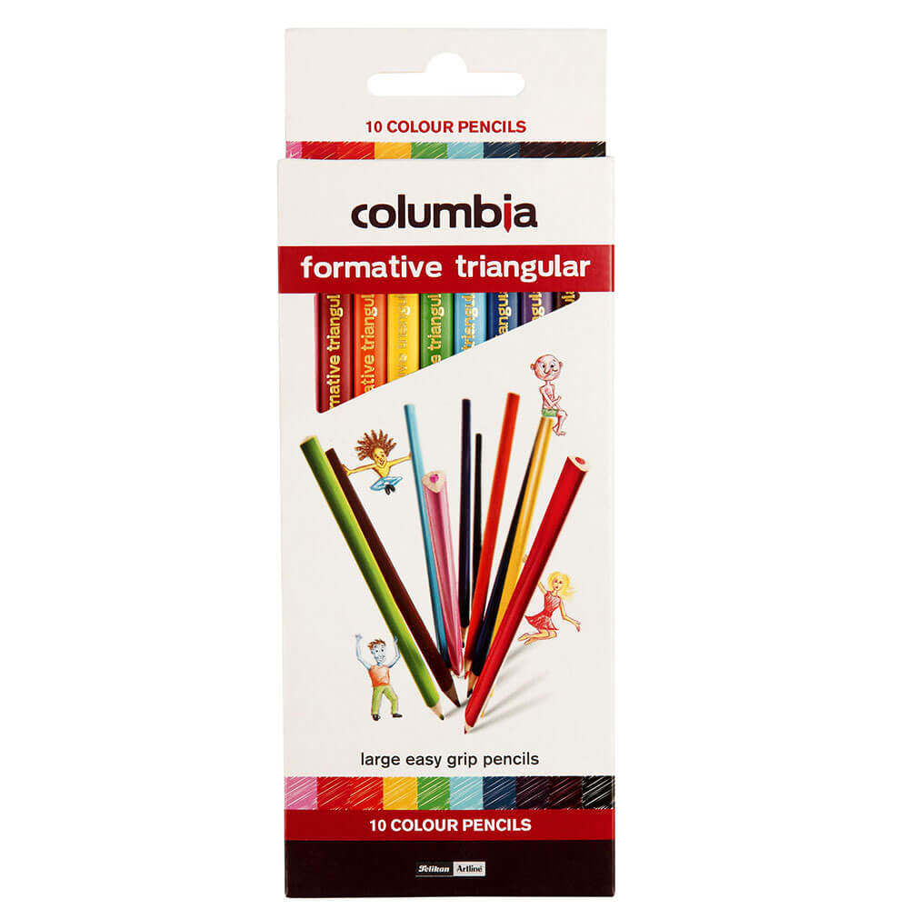 Columbia Formative farvede blyanter (10pk)