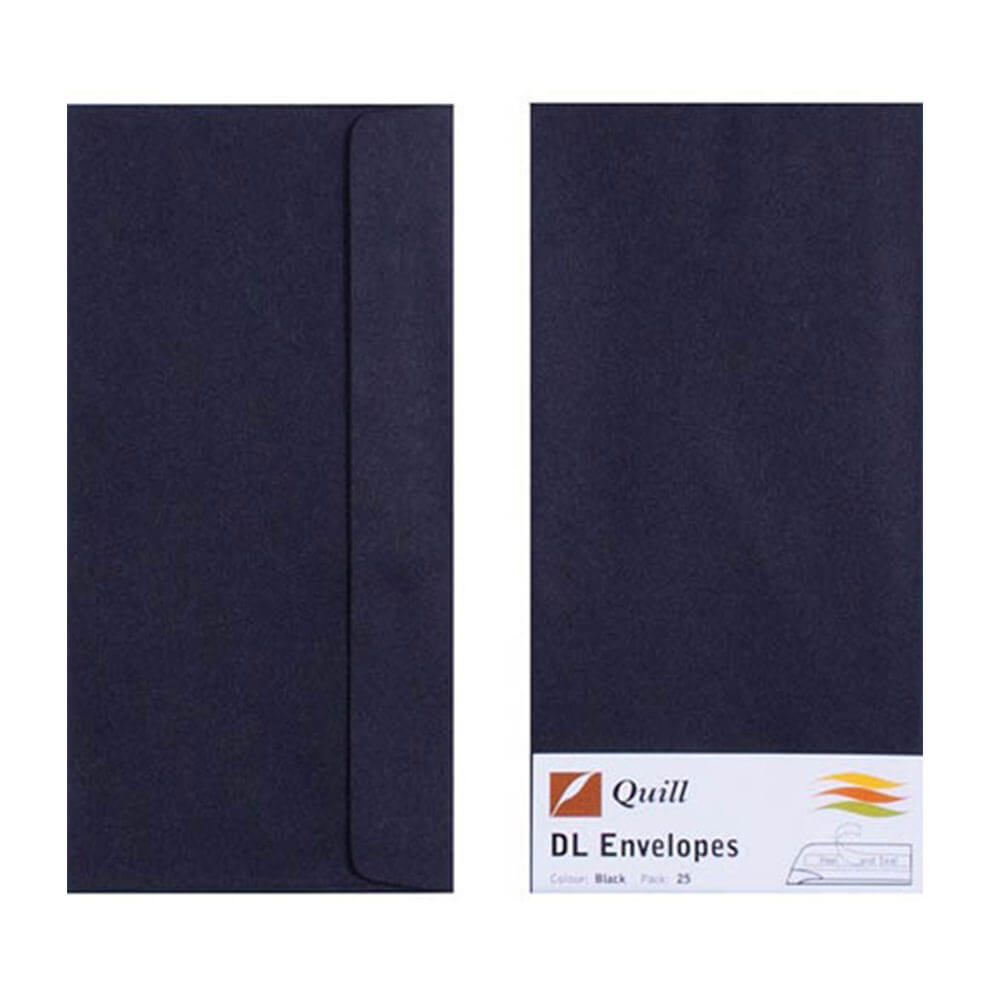 Envelope de quill 25pk 80gsm (dl)