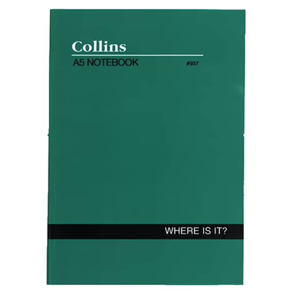 Collins Where is it? Notebook 120 Pages (A5)