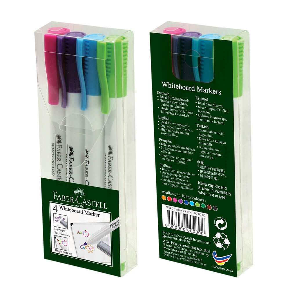 Faber-Castell Whiteboard-Marker (4er-Pack)