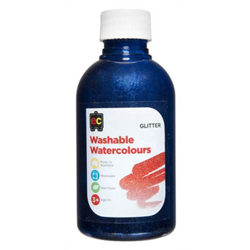 EC Glitter wasbare waterverf 250 ml