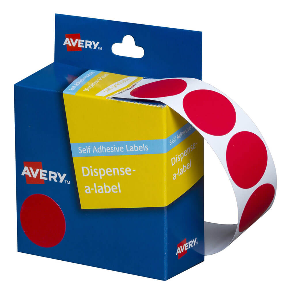 Etichette Avery Autoadesive Dot 24mm (500pc)