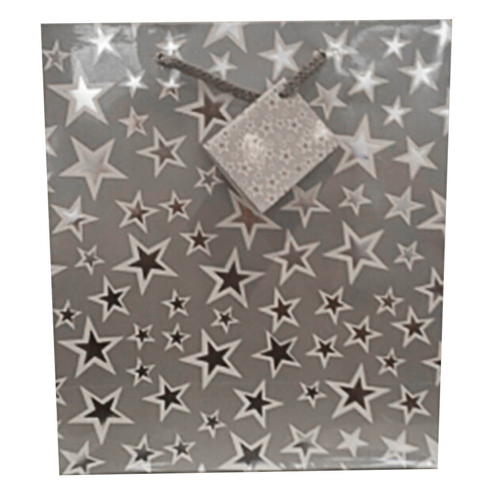 Ozcorp Stars -cadeauzakje (zilver)