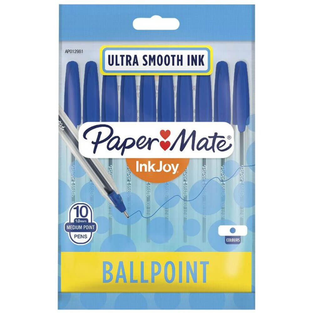 Paper Mate Inkjoy Ballpoint Stift Medium 1,0 mm 10pk