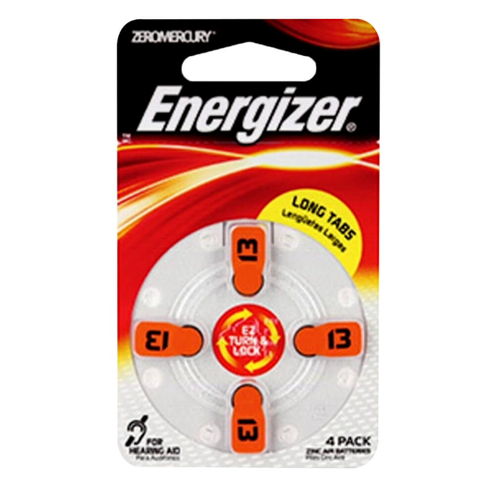 Batteries d'aide auditive Energizer (4pk)