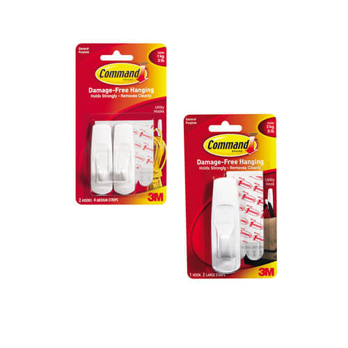 Command Self-Adhesive Hook (White)