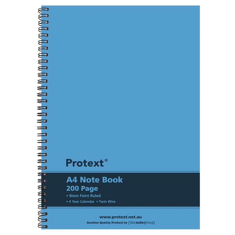 Protext Twin Wire Notebook 200 pagina's (A4)