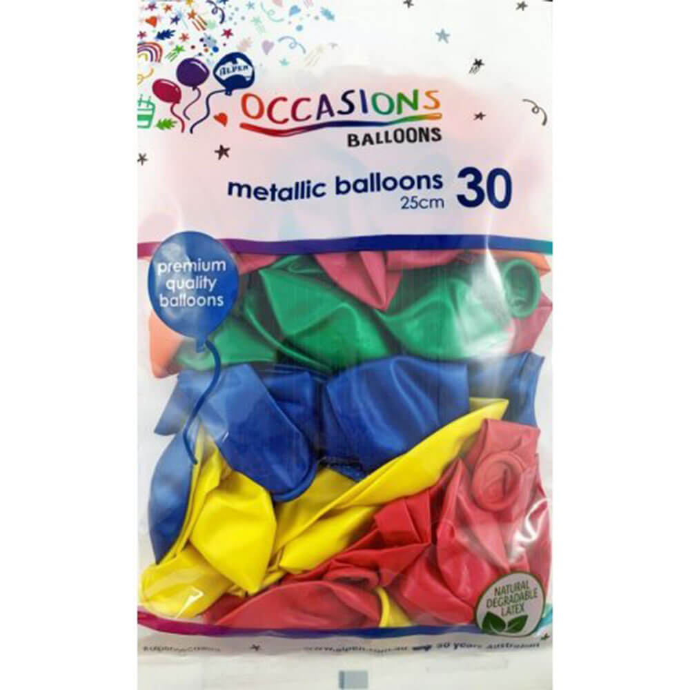 Alpen -ballonnen voor iedereen 30 pk 25 cm (diverse)