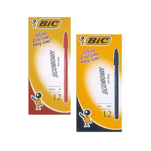 BiC Economy Medium Ballpoint Pen (12/box)