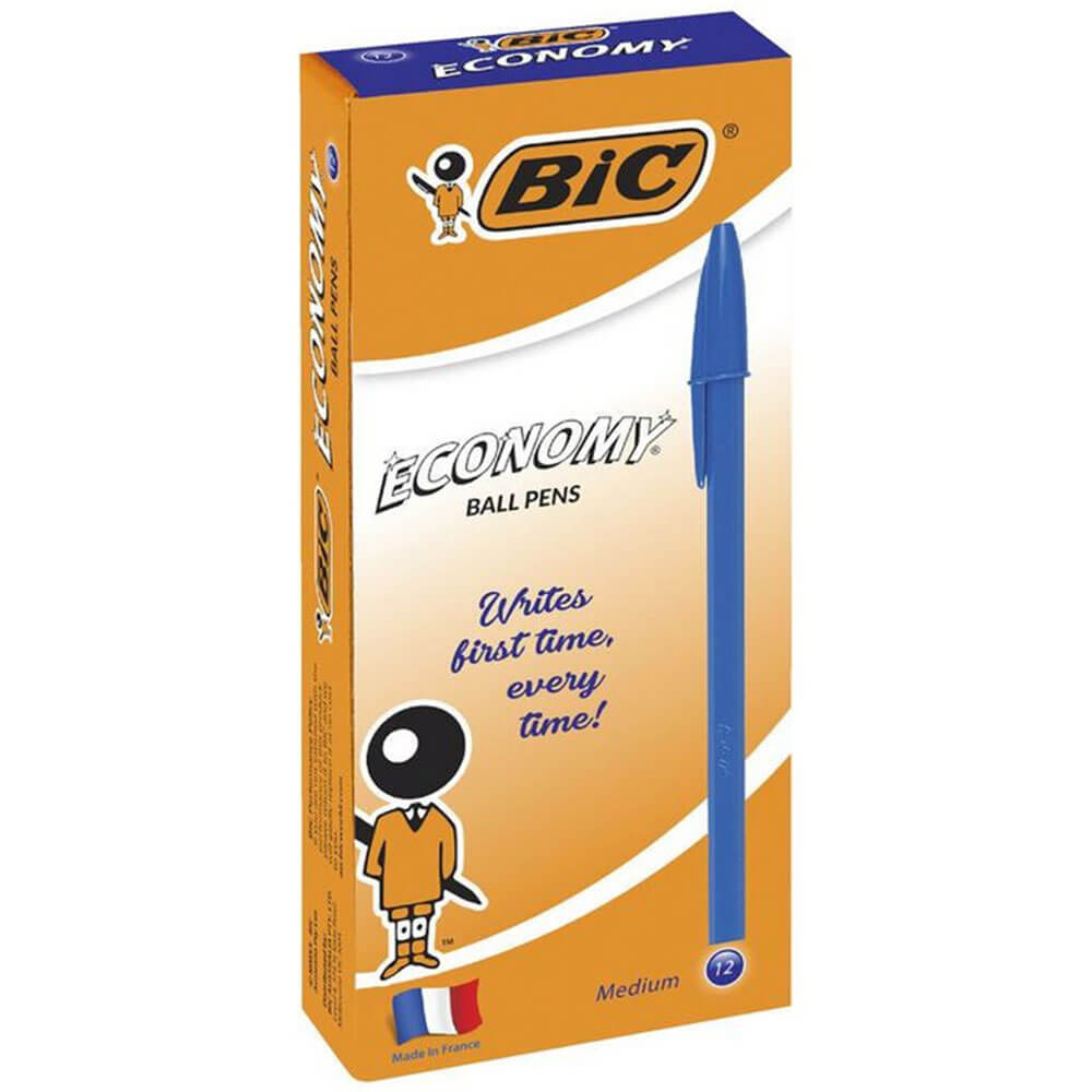 BIC Economy Medium Ballpoint (12/Box)