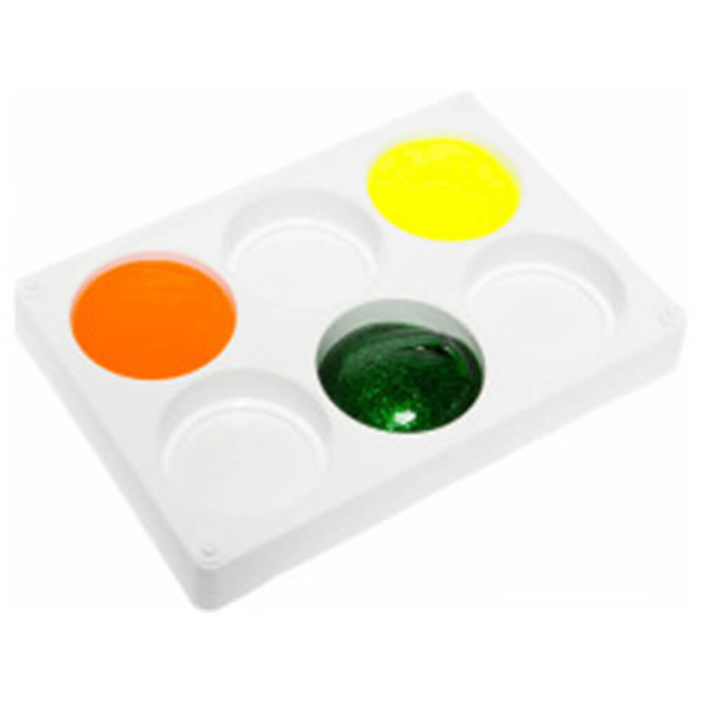 EC Stackable Paint Palette with 6 Empty Wells (165x114mm)