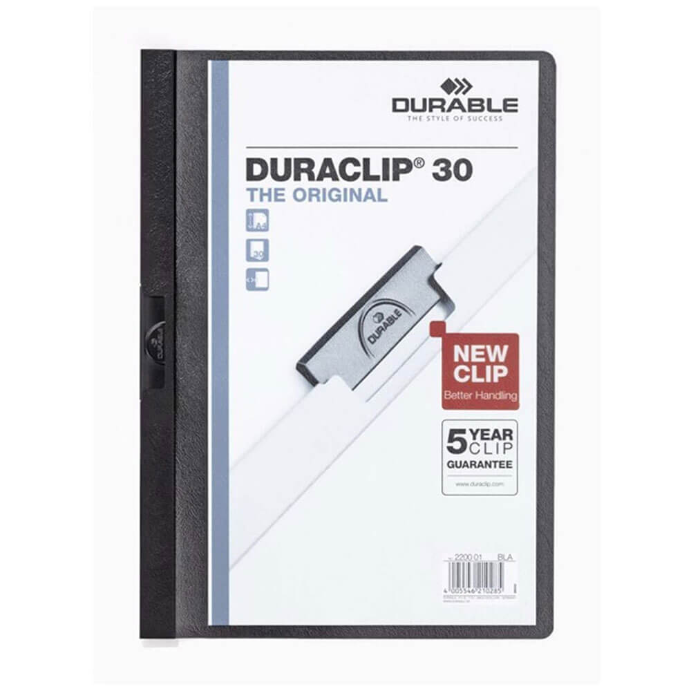 Duraclip à 30 feuilles Duraclip Fichier plat (A4)