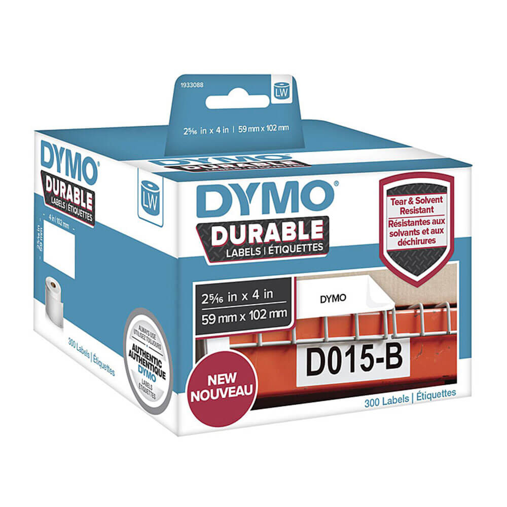 Étiquettes durables dymo (blanc)