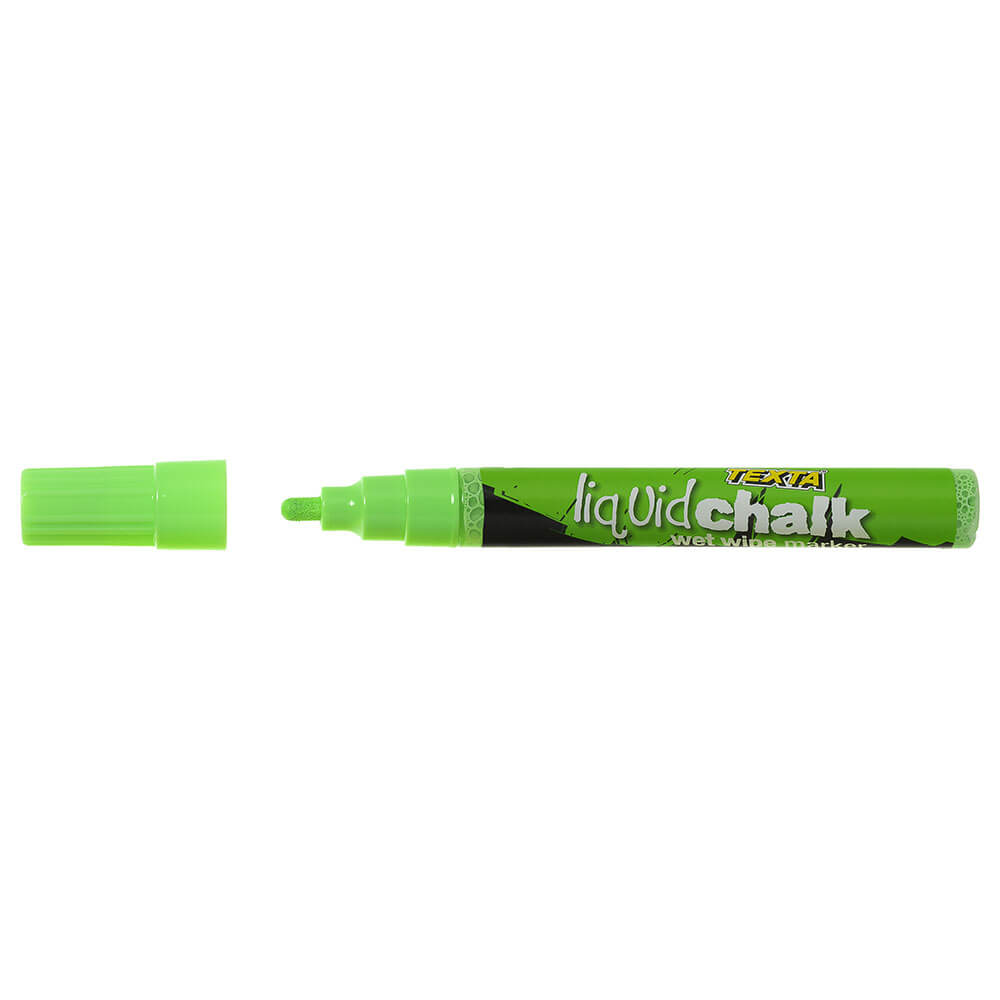 Texta Liquid Chalk Bullet Tip Wet Wipe Marker