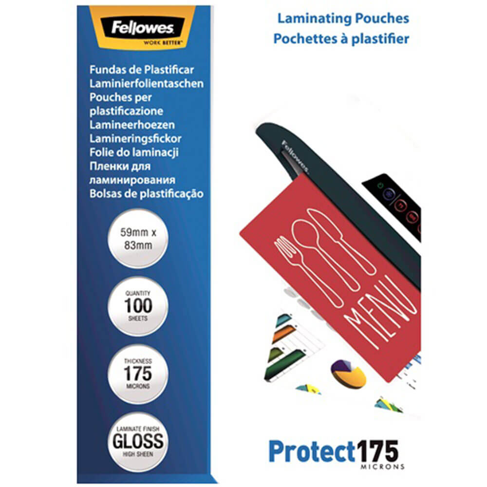 Fellowes lamineringsposer 175 mikron (100pk)