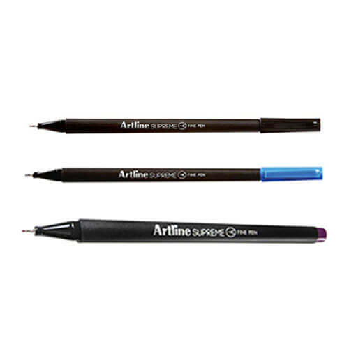 Artline Supreme Fineline Pen 0.4mm (Box of 12)