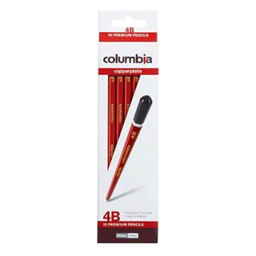 Matite premium della Columbia CopperPlate (Box di 20)