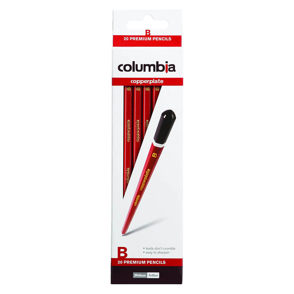 Columbia Copperplate Premium lápices (caja de 20)