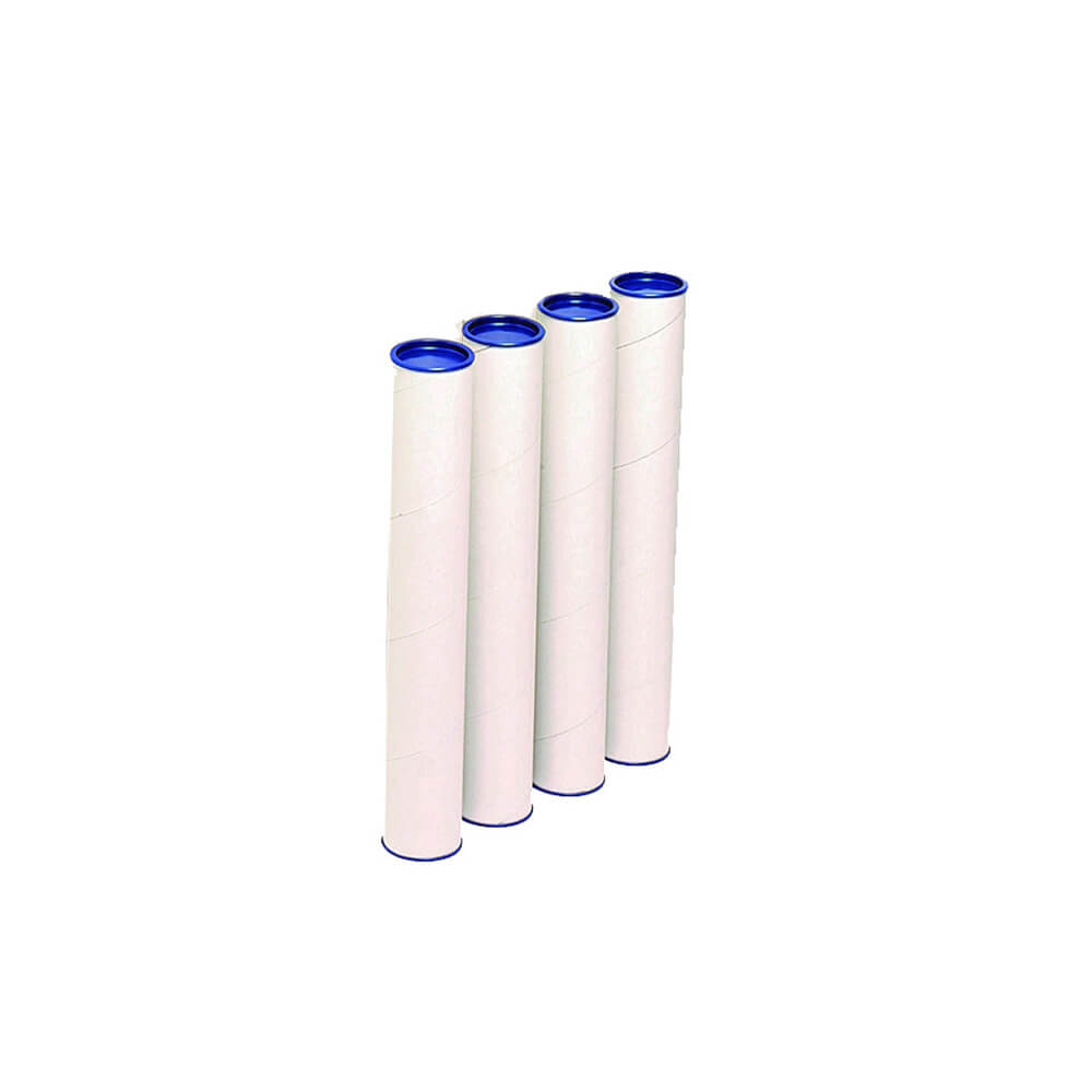 Marbig Tube de correo 4PK (blanco)