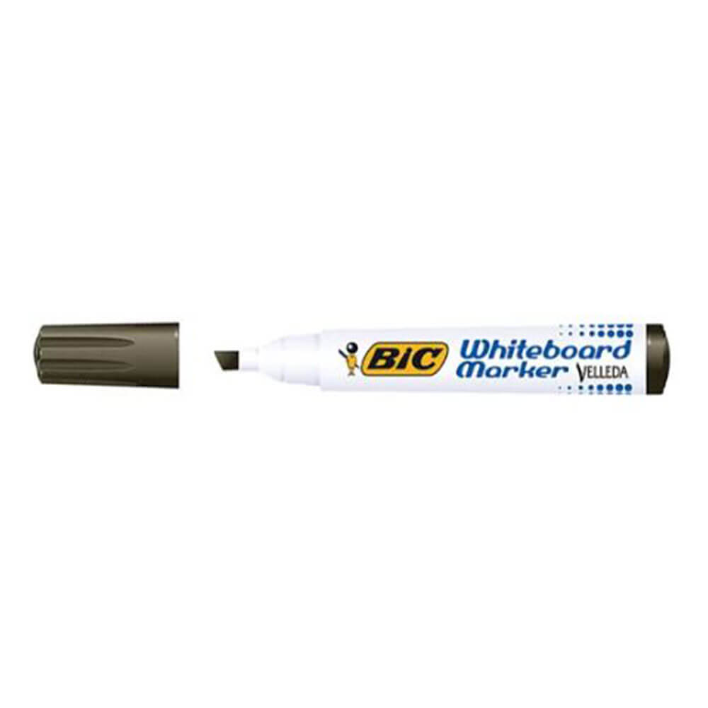 Bic Chisel Tip Whiteboard Marker (caixa de 12)