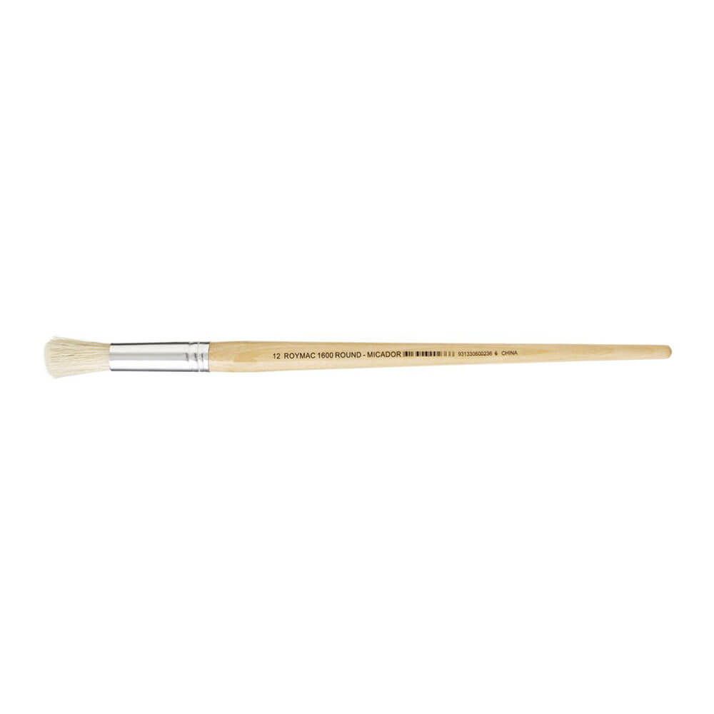 Roymac Round Paint Brush (boks med 12)